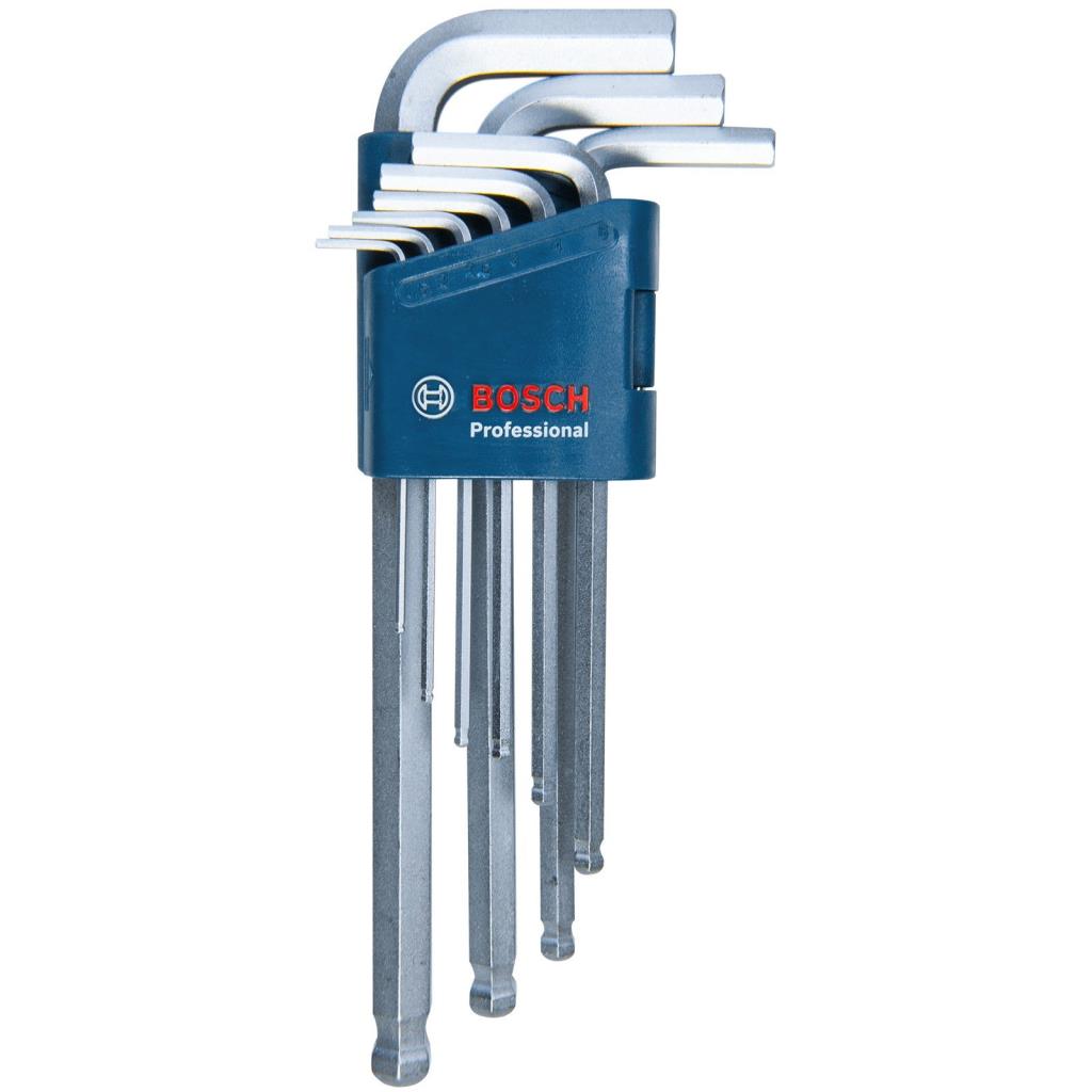 BOSCH Profesyonel 9 Parça Topbaşlı Alyan Takımı (1600A01TH5) fiyatı