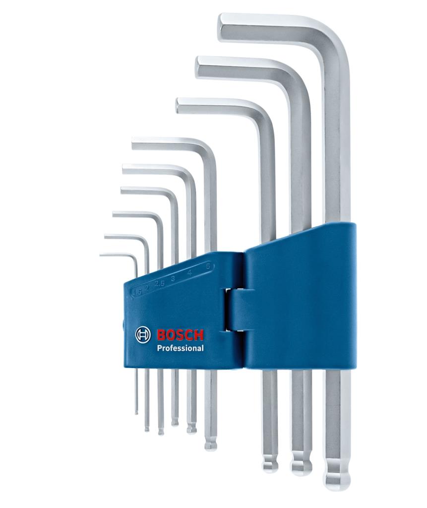 BOSCH Profesyonel 9 Parça Topbaşlı Alyan Takımı (1600A01TH5) nasıl kullanılır