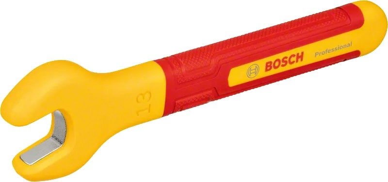 BOSCH Profesyonel İzoleli 1000 Volt Çatal Ağız Tek Anahtar 13 mm (1600A02NF1) fiyatı
