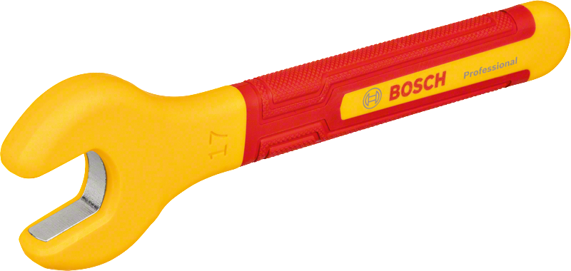 BOSCH Profesyonel İzoleli 1000 Volt Çatal Ağız Tek Anahtar 17 mm (1600A02NF2) fiyatı