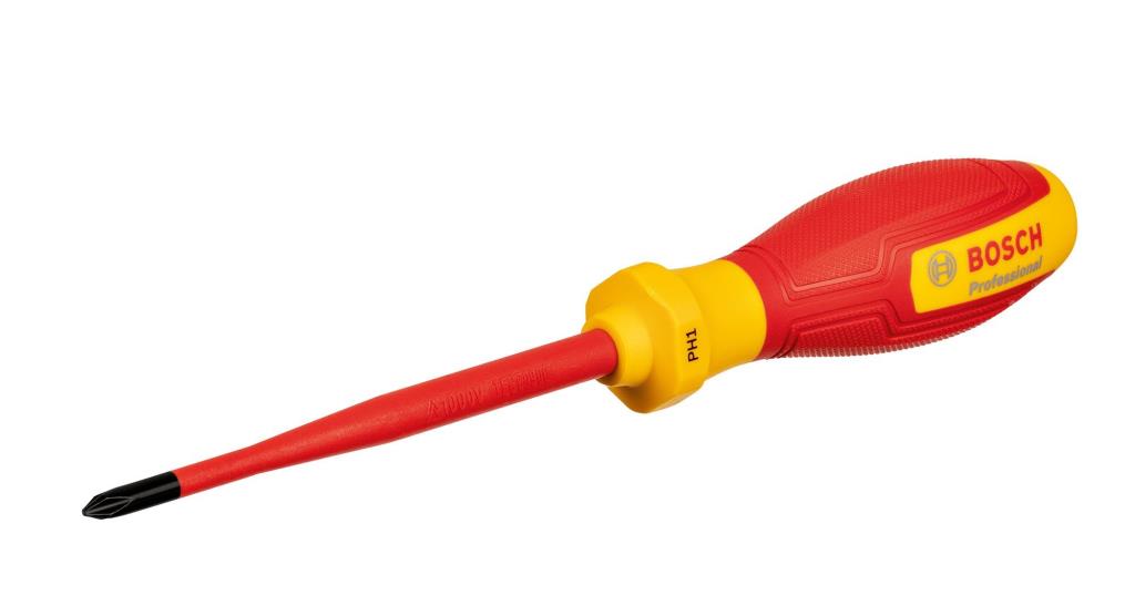 BOSCH Profesyonel İzoleli 1000 Volt PH1 x 100 mm Yıldız Tornavida (1600A02NB8) fiyatı
