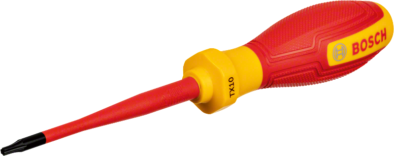 BOSCH Profesyonel İzoleli 1000 Volt T10 x 75 mm Torx Tornavida (1600A02NC5) fiyatı