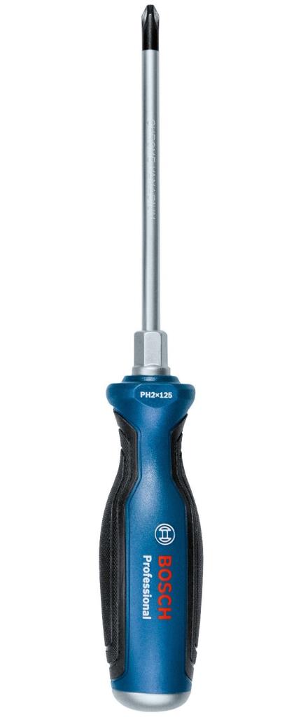 BOSCH Profesyonel PH2 x 125 mm Yıldız Tornavida Somunlu (1600A01TG3) fiyatı