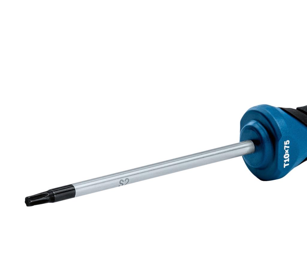 BOSCH Profesyonel T10 x 75 mm Deliksiz Torx Tornavida (1600A01V0A) ne işe yarar
