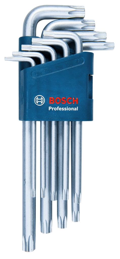 BOSCH Profesyonel Torx Alyan Anahtar Takımı 9 Parça (1600A01TH4) fiyatı