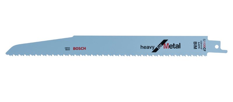 BOSCH S 1120 CF Kalın Metal Kesimi İçin Ağır Hizmet Tilki Kuyruğu Testere Ucu 225 mm fiyatı