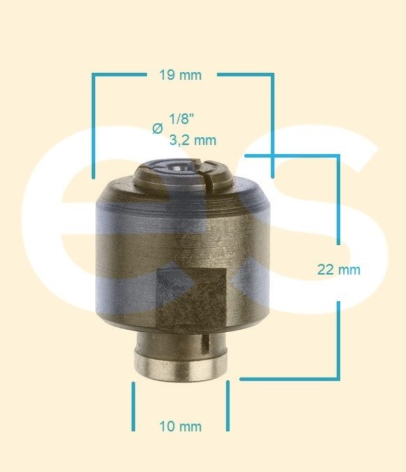 BOSCH Somunlu Pens Seti 1/8'' 3,2 mm (Kalıpçı Taşlama - Freze için) nereden bulurum