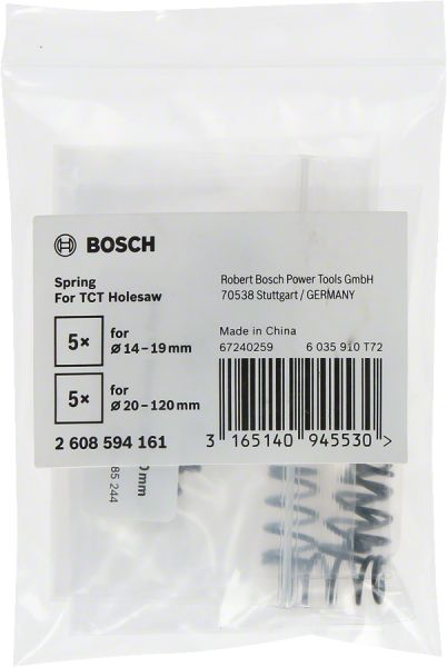 BOSCH TCT Elmas Uçlu Panç İçin İtici Yay (2608594161) nasıl kullanılır