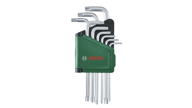 BOSCH Torx Alyan Anahtar Takımı 9 Parça (1600A02Z9C) fiyatı