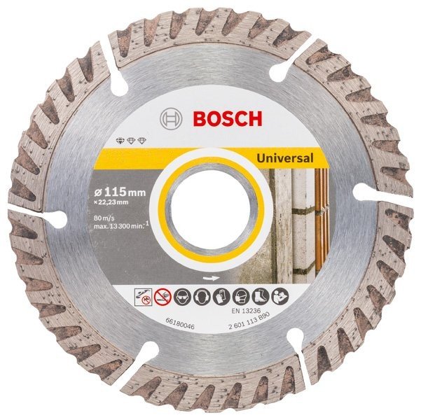 BOSCH Universal Hızlı Kesim İçin Elmas Testere 115 mm fiyatı