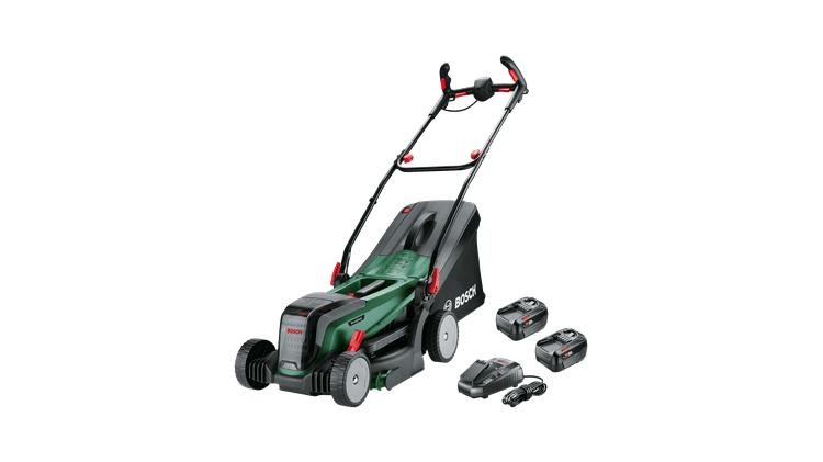 BOSCH Universal Rotak 18V-37-550 Çift Akülü Çim Biçme Makinası fiyatı