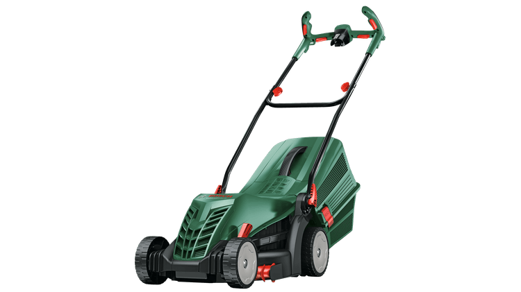 BOSCH Universal Rotak 37-555 Elektrikli Çim Biçme Makinası 37 Cm Bıçaklı 1400 Watt fiyatı