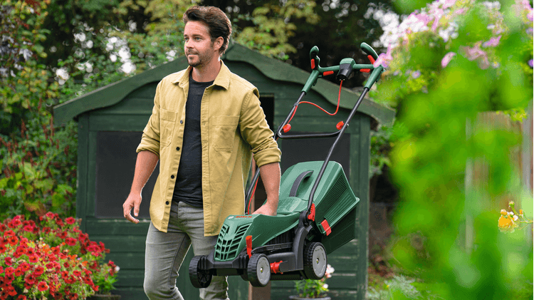 BOSCH Universal Rotak 37-555 Elektrikli Çim Biçme Makinası 37 Cm Bıçaklı 1400 Watt ne işe yarar