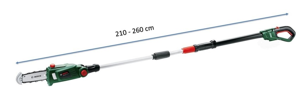 BOSCH UniversalChainPole 18 Şarjlı Teleskopik Zincirli Budama Testeresi (Akü ve Şarj Aleti Hariç) nasıl kullanılır