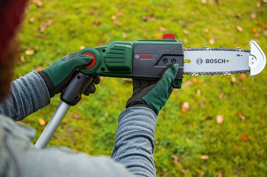BOSCH UniversalChainPole 18 Şarjlı Teleskopik Zincirli Budama Testeresi (Akü ve Şarj Aleti Hariç) ne işe yarar