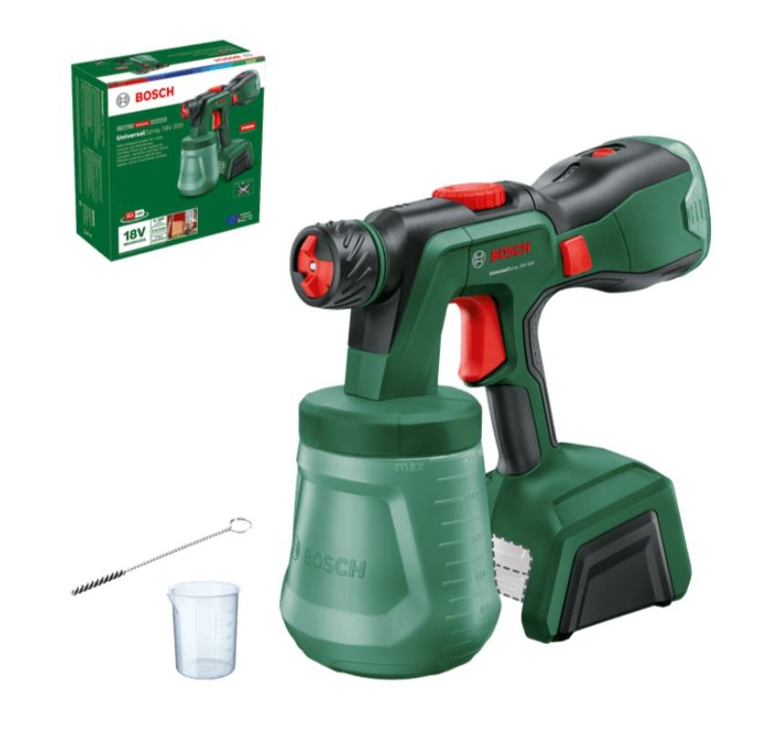 BOSCH UniversalSpray 18V-300 Akülü Boya Tabancası (Akü ve Şarj Cihazı Hariç) fiyatı
