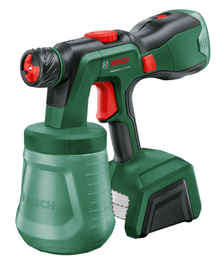 BOSCH UniversalSpray 18V-300 Akülü Boya Tabancası (Akü ve Şarj Cihazı Hariç) nasıl kullanılır