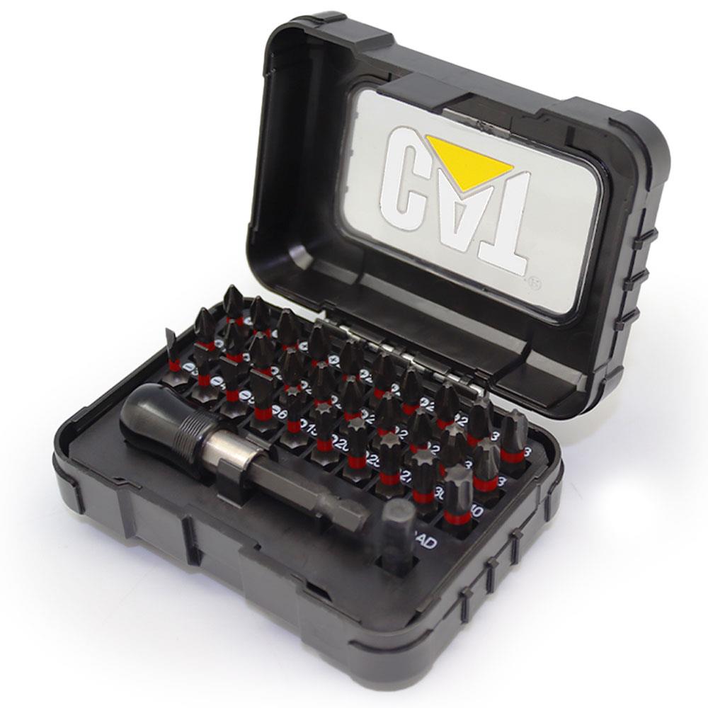 CAT DA01901 32 Parça Manganez Fosfat Alaşımlı Vidalama Uç Seti nasıl kullanılır