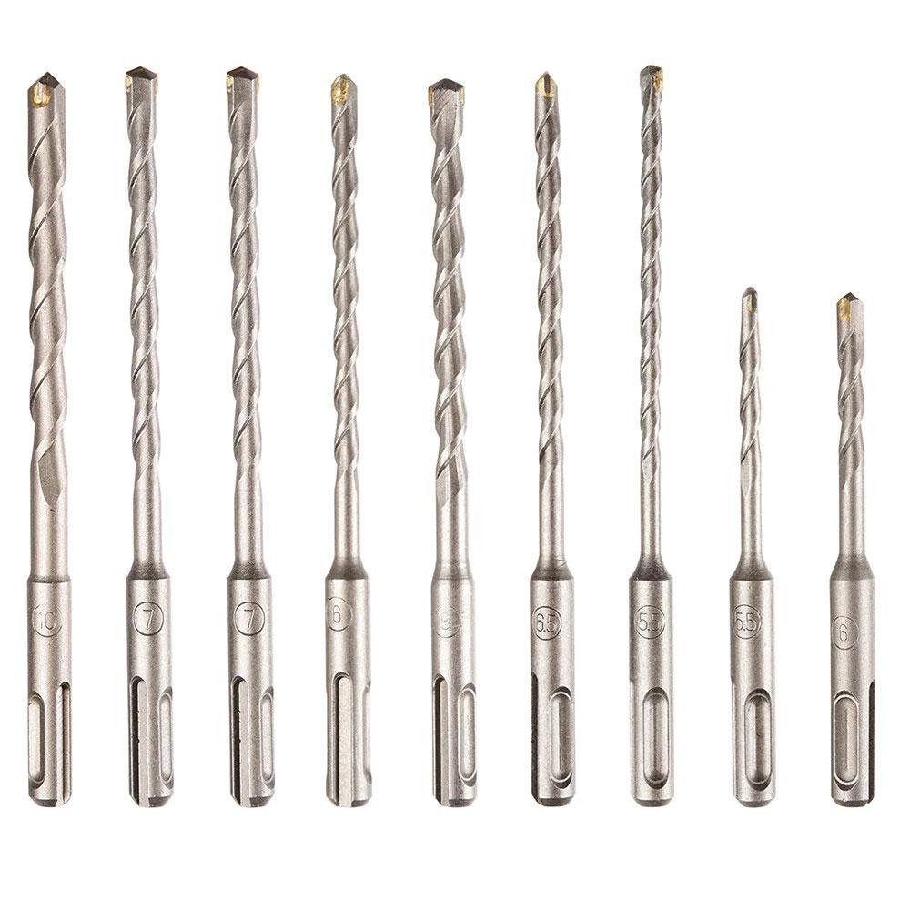 CAT DA03902 17 Parça Tungsten Karbür SDS-Plus Beton Kırıcı/Delici Matkap Ucu ne işe yarar