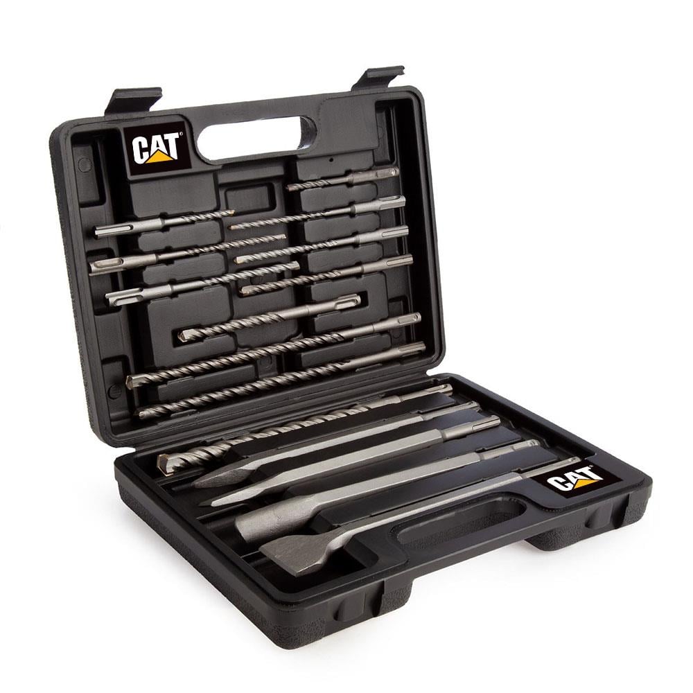 CAT DA03902 17 Parça Tungsten Karbür SDS-Plus Beton Kırıcı/Delici Matkap Ucu fiyatı