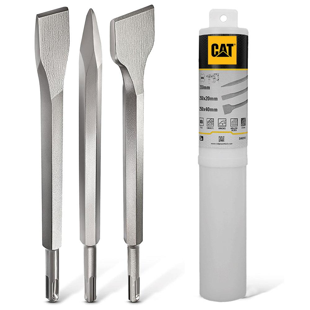 CAT DA03903 SDS Plus 3 Parça Profesyonel Murç/Keski Kırıcı Uç Seti fiyatı
