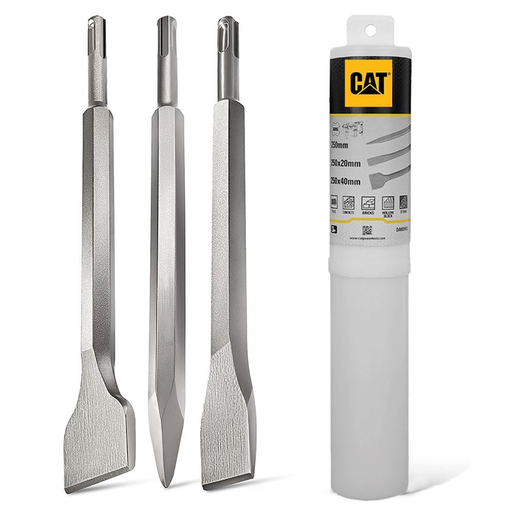 CAT DA03903 SDS Plus 3 Parça Profesyonel Murç/Keski Kırıcı Uç Seti nasıl kullanılır
