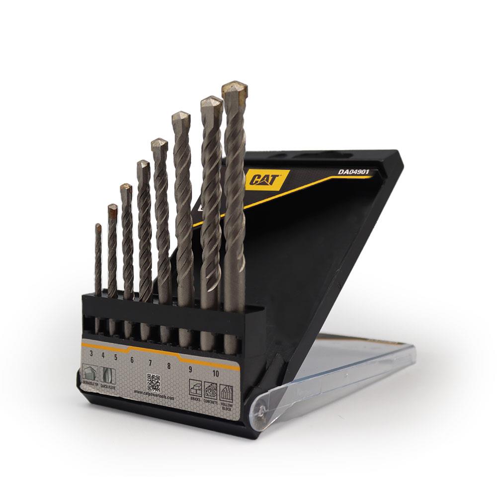 CAT DA04901 8 Parça Tungsten Karbür Beton Matkap Uç Seti fiyatı