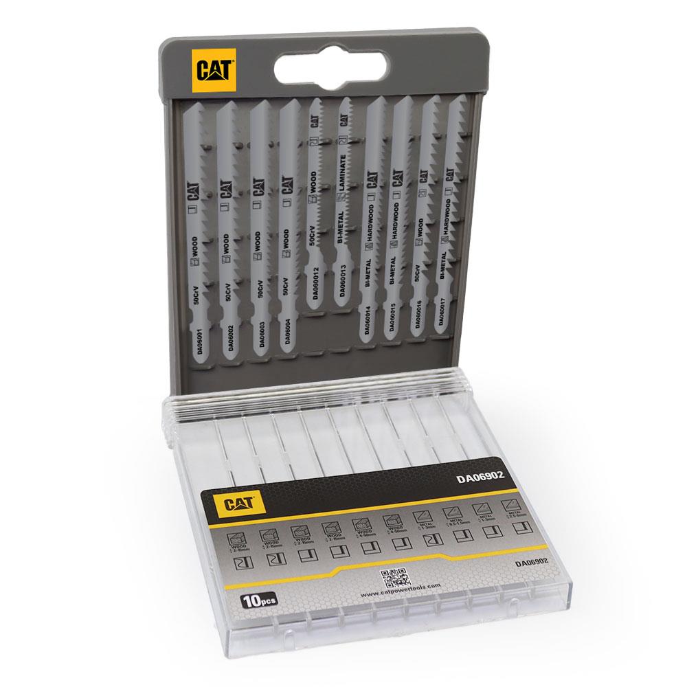 CAT DA06902 10 Parça Profesyonel Ahşap Hassas/Kaba/Düz/Kavisli Kesim Dekupaj Testere Ucu nasıl kullanılır