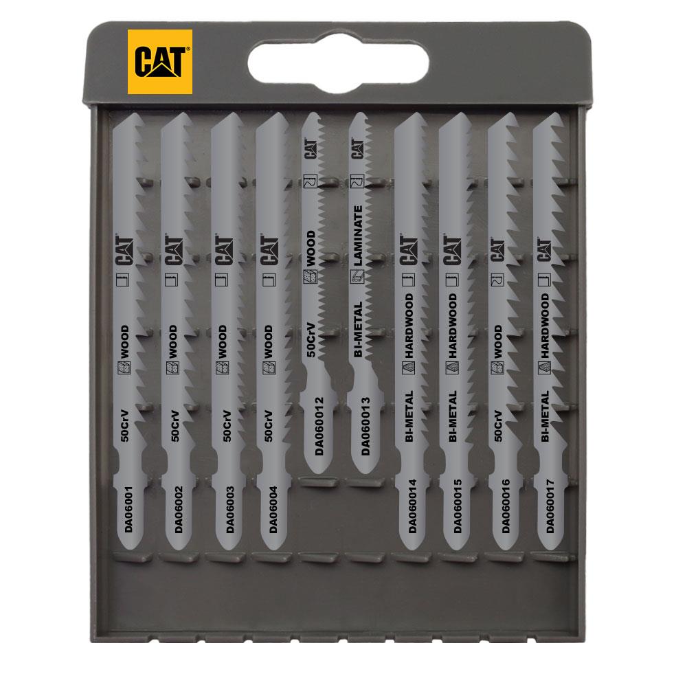 CAT DA06902 10 Parça Profesyonel Ahşap Hassas/Kaba/Düz/Kavisli Kesim Dekupaj Testere Ucu fiyatı