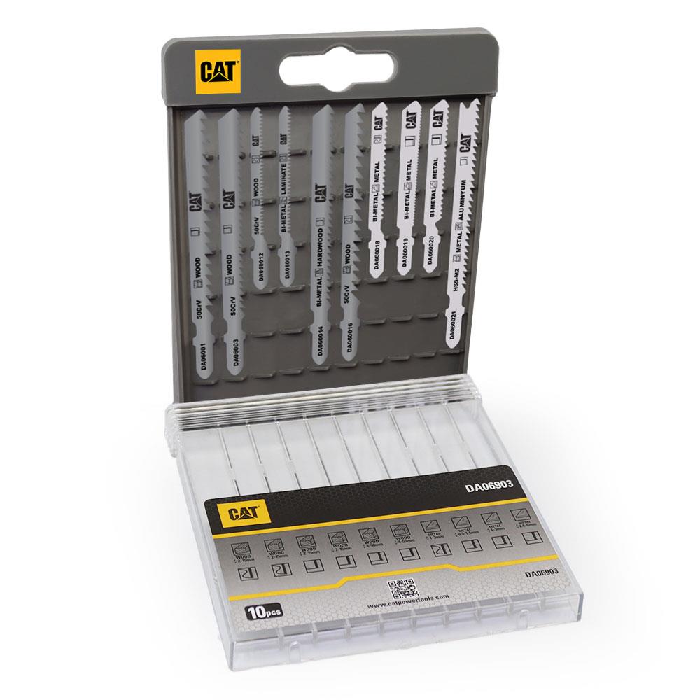 CAT DA06903 10 Parça Profesyonel Metal/Ahşap Hassas/Kaba Kesim Dekupaj Testere Ucu nasıl kullanılır