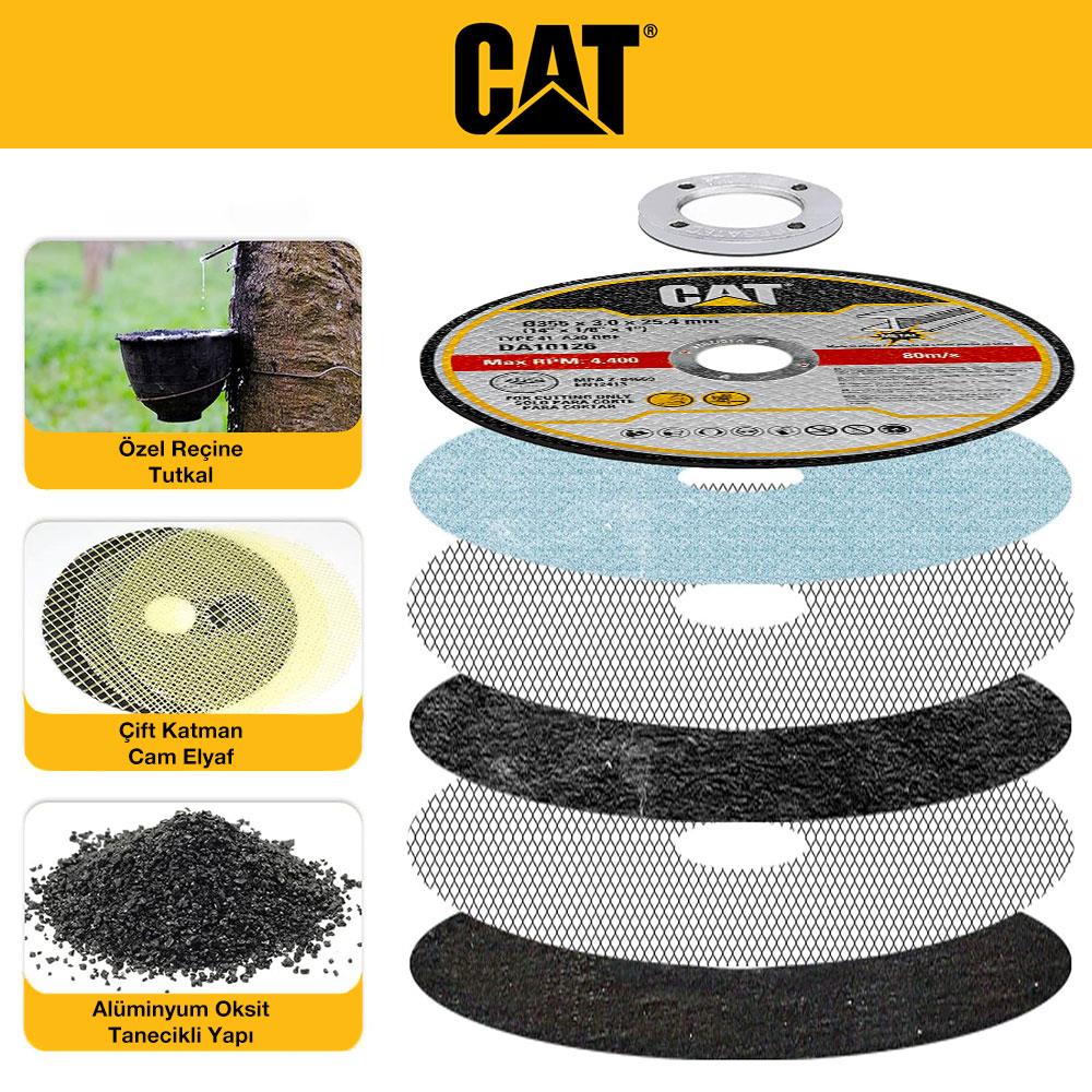 CAT DA10126 350mm Universal Metal Profil Kesme Taşı nasıl kullanılır