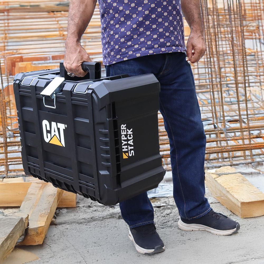CAT DA41003 HYPER STACK 43 Litre Ağır Hizmet Tipi Kilitli Takım Çantası ne işe yarar