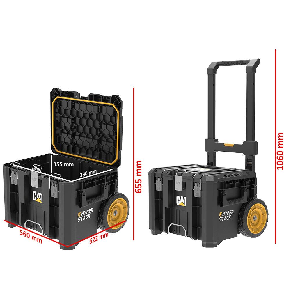CAT DA41004 HYPER STACK 60 Litre Ağır Hizmet Tipi Tekerlekli Kilitli Takım Çantası nereden bulurum