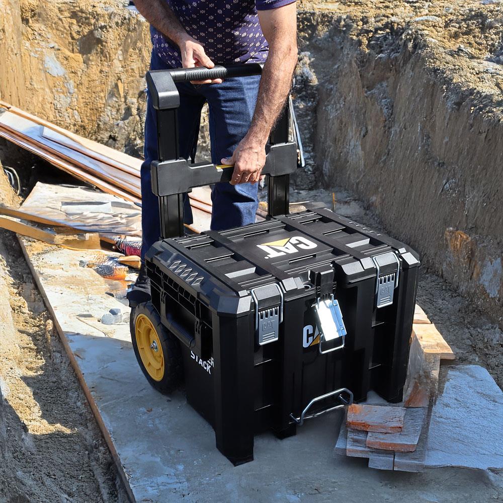 CAT DA41004 HYPER STACK 60 Litre Ağır Hizmet Tipi Tekerlekli Kilitli Takım Çantası ne işe yarar
