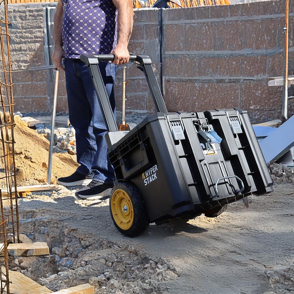 CAT DA41004 HYPER STACK 60 Litre Ağır Hizmet Tipi Tekerlekli Kilitli Takım Çantası ne işe yarar