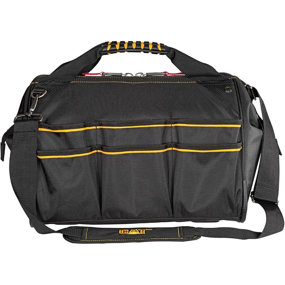 CAT DA980192 16'' Ağır Hizmet Geniş Ağızlı Bez Alet Takım Çantası nasıl kullanılır