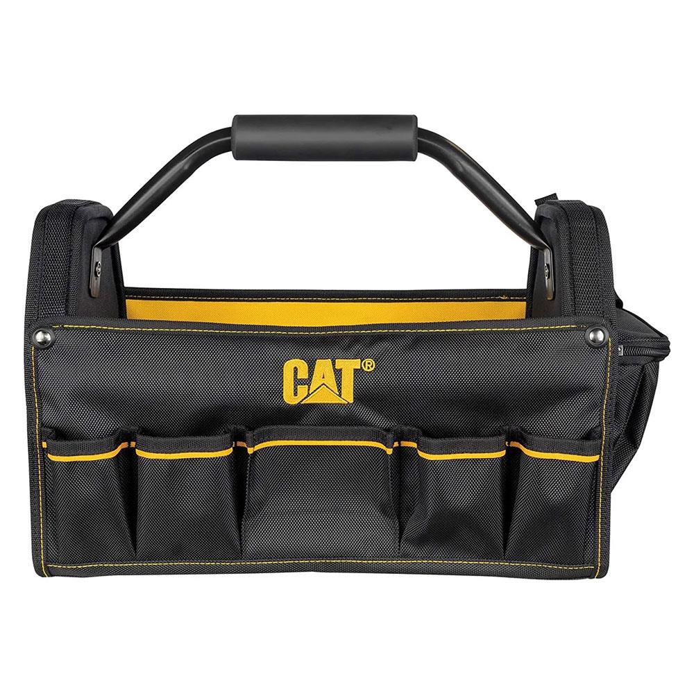 CAT DA980208 17'' Açık Ağızlı Ağır Hizmet Bez Alet Takım Çantası nasıl kullanılır