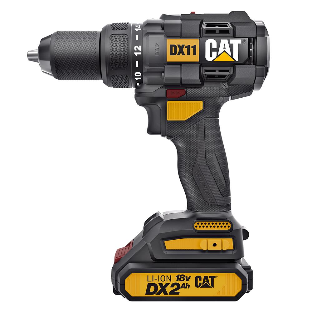 CAT DX11 18Volt/2.0Ah Li-ion Çift Akülü Kömürsüz Profesyonel Şarjlı Matkap nasıl kullanılır