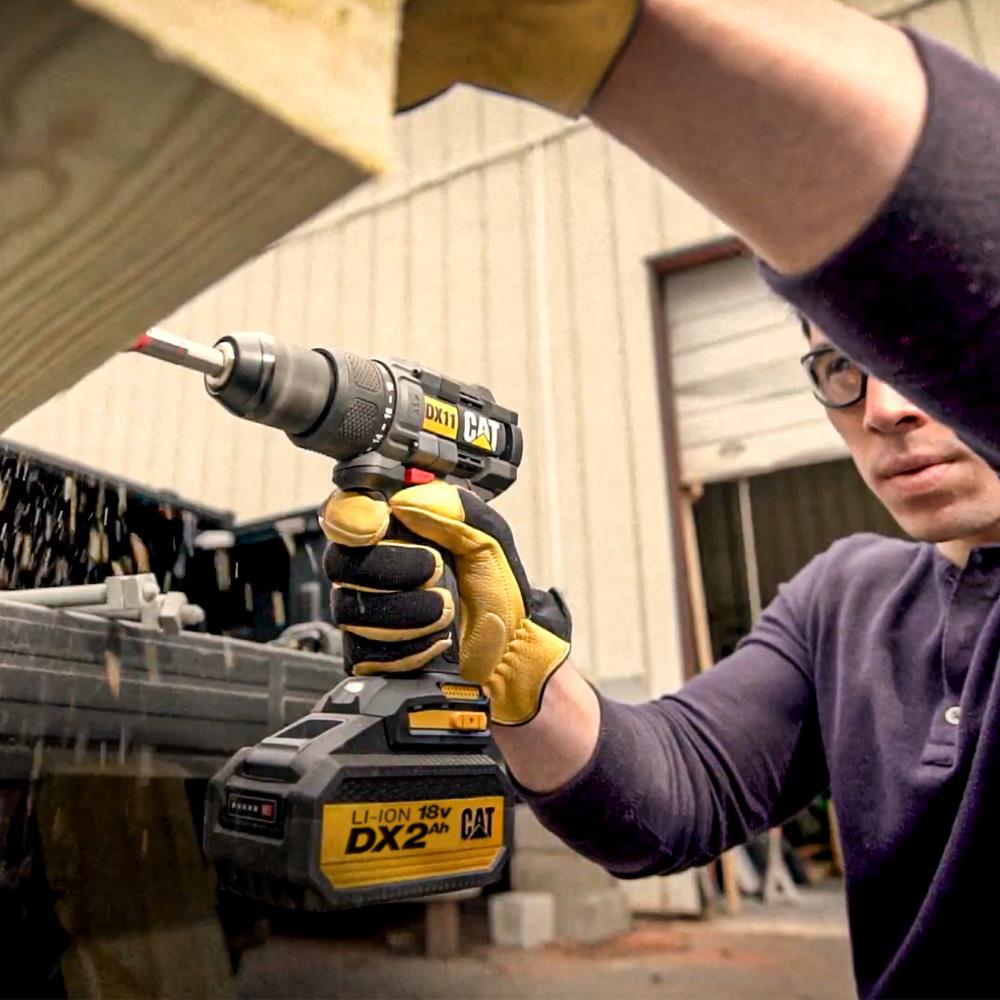 CAT DX11 18Volt/2.0Ah Li-ion Çift Akülü Kömürsüz Profesyonel Şarjlı Matkap ne işe yarar