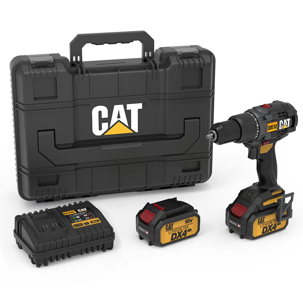 CAT DX12.2 18Volt/4.0Ah Li-ion Çift Akülü Kömürsüz Profesyonel Şarjlı Darbeli Matkap nasıl kullanılır