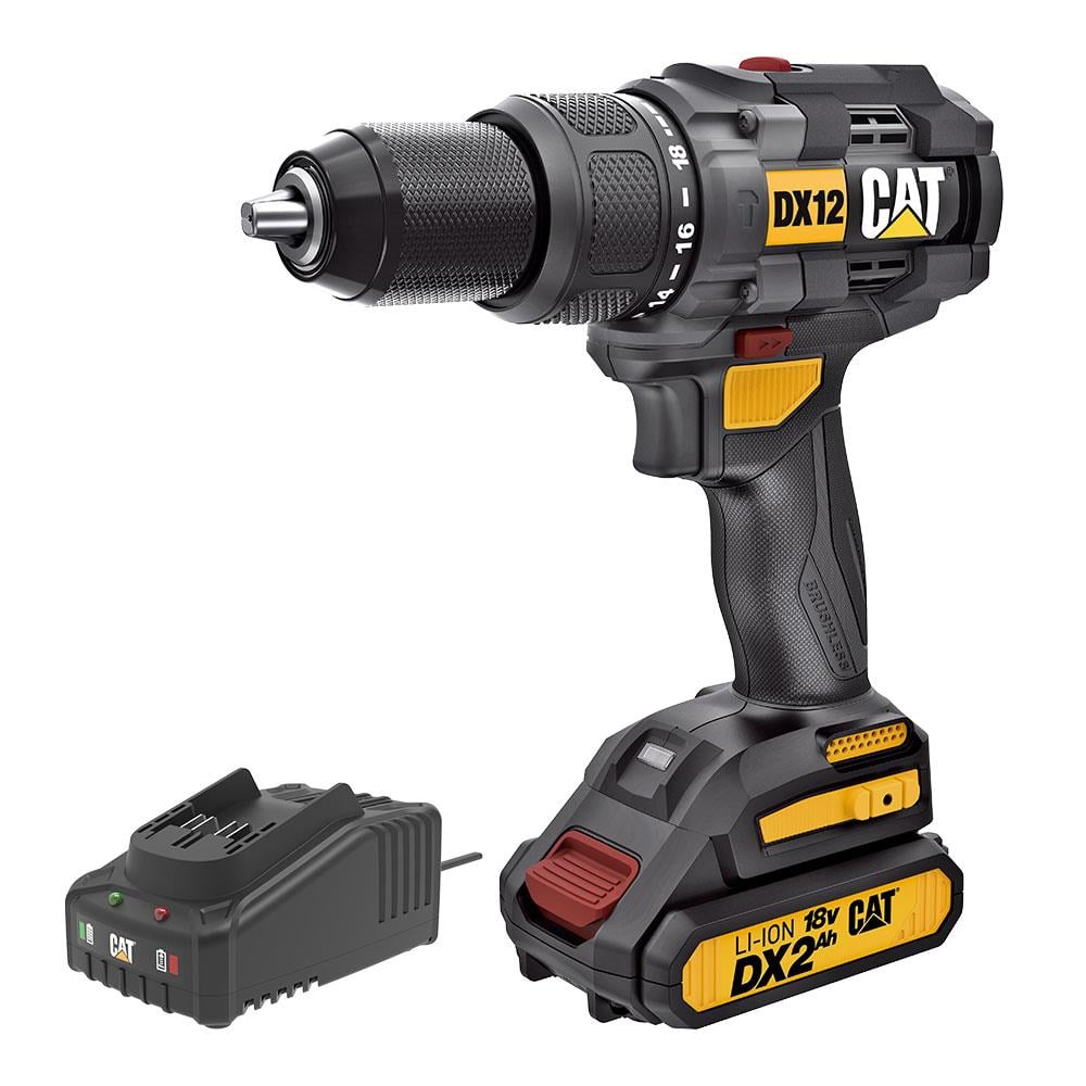 CAT DX12BC 18Volt/2.0Ah Li-ion Tek Akülü Kömürsüz Profesyonel Şarjlı Darbeli Matkap nasıl kullanılır