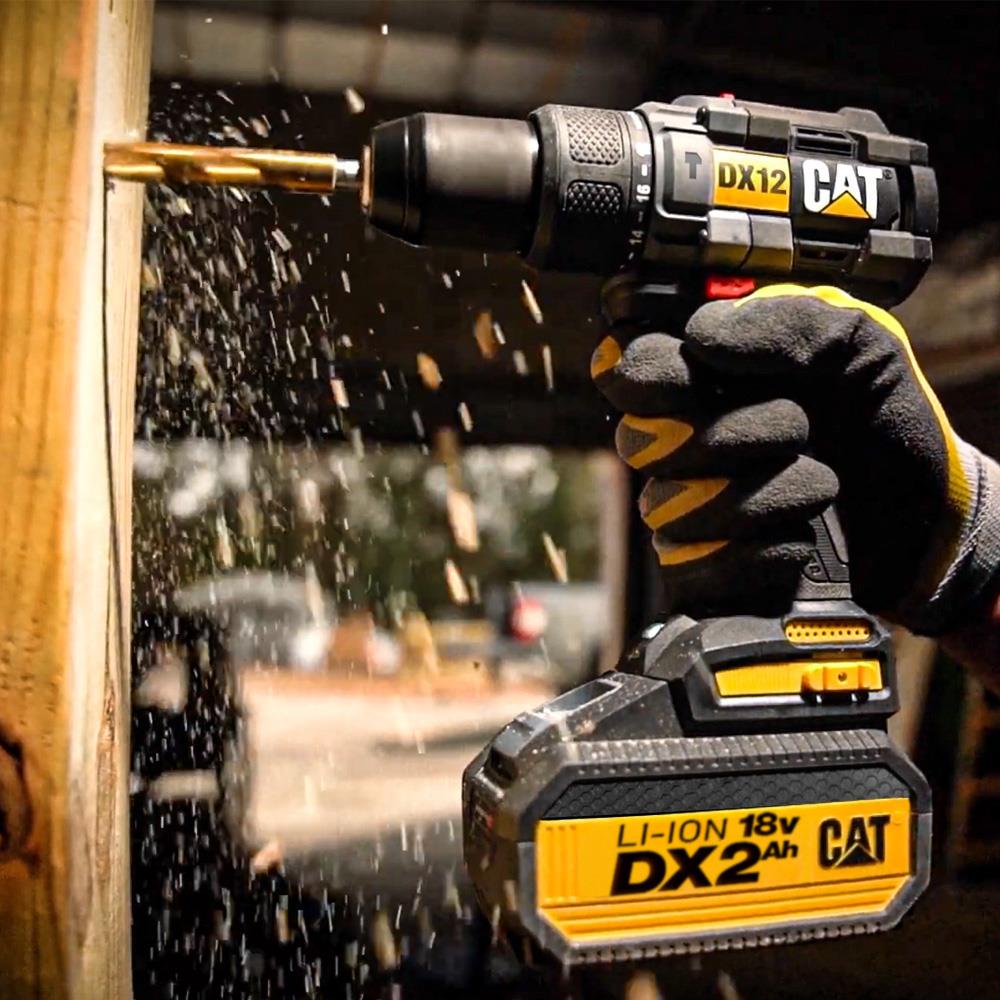 CAT DX12BC 18Volt/2.0Ah Li-ion Tek Akülü Kömürsüz Profesyonel Şarjlı Darbeli Matkap nereden bulurum