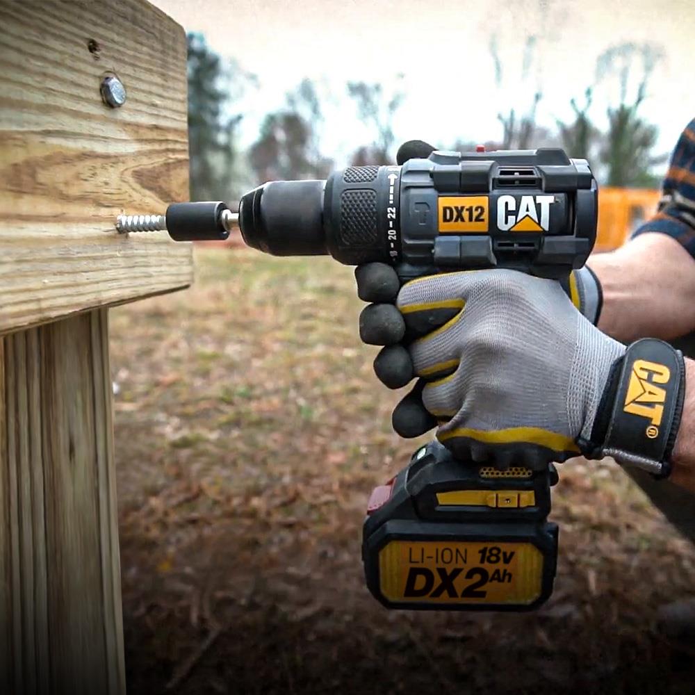 CAT DX12K 18Volt/2.0Ah Li-ion Çift Akülü Kömürsüz Profesyonel Darbeli Matkap+DX71 Kömürsüz Darbeli Tornavida Kombo Set ne işe yarar