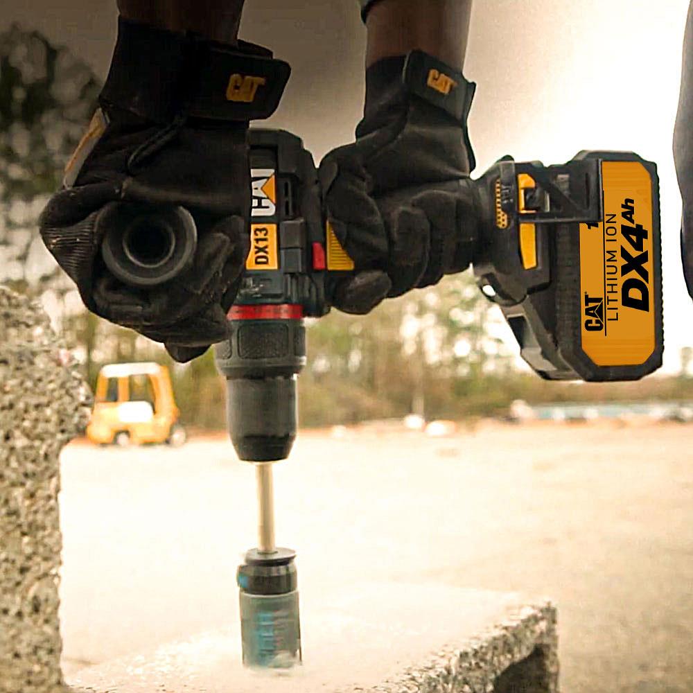 CAT DX13.1 18Volt/4.0Ah Li-ion 80Nm. Çift Akülü Kömürsüz Profesyonel Şarjlı Darbeli Matkap ne işe yarar