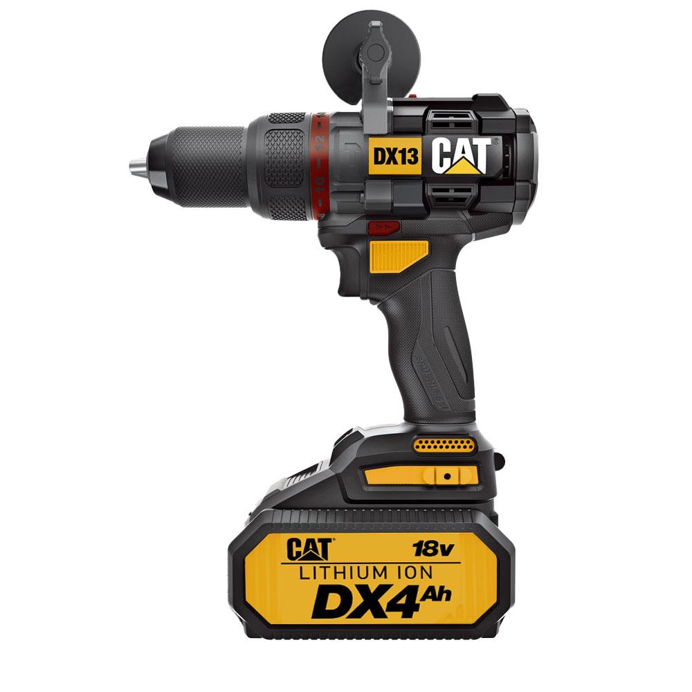 CAT DX13.1 18Volt/4.0Ah Li-ion 80Nm. Çift Akülü Kömürsüz Profesyonel Şarjlı Darbeli Matkap nasıl kullanılır