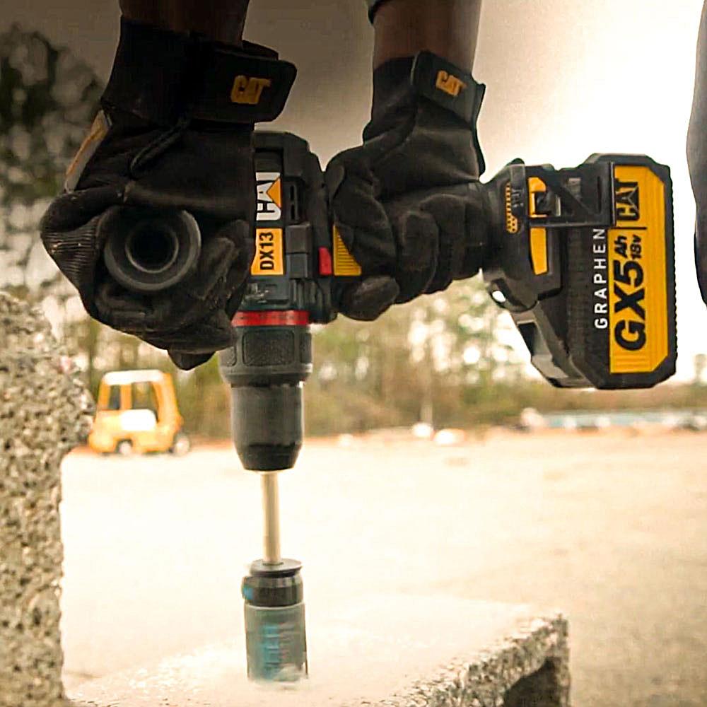 CAT DX13 18Volt/5.0Ah GRAPHENE Li-ion Kömürsüz Profesyonel Şarjlı Darbeli Matkap ne işe yarar