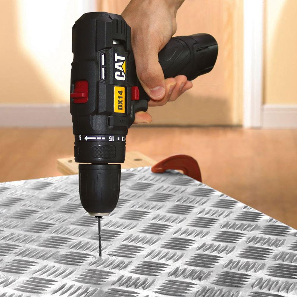 CAT DX14.2 12Volt/2.0Ah Li-ion Çift Akülü Profesyonel Şarjlı Matkap ne işe yarar