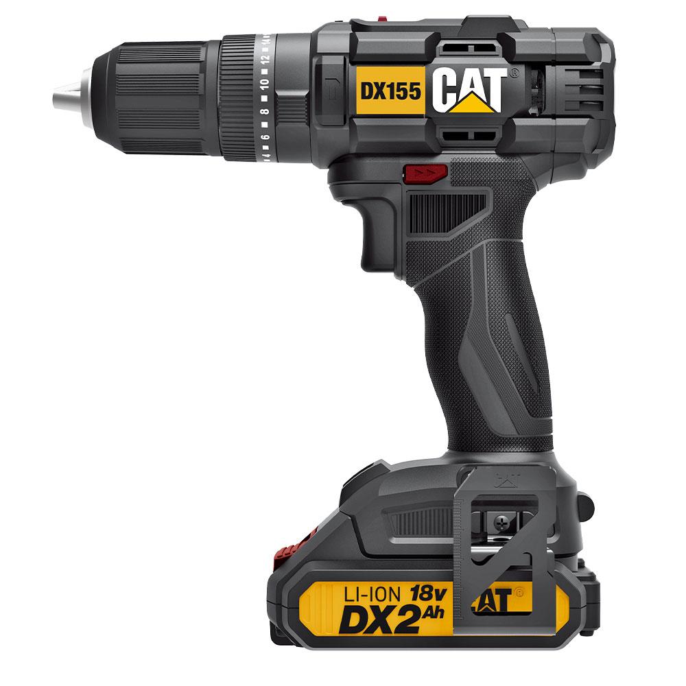CAT DX155.1 18Volt/2.0Ah Li-ion Çift Akülü Profesyonel Şarjlı Darbeli Matkap nasıl kullanılır