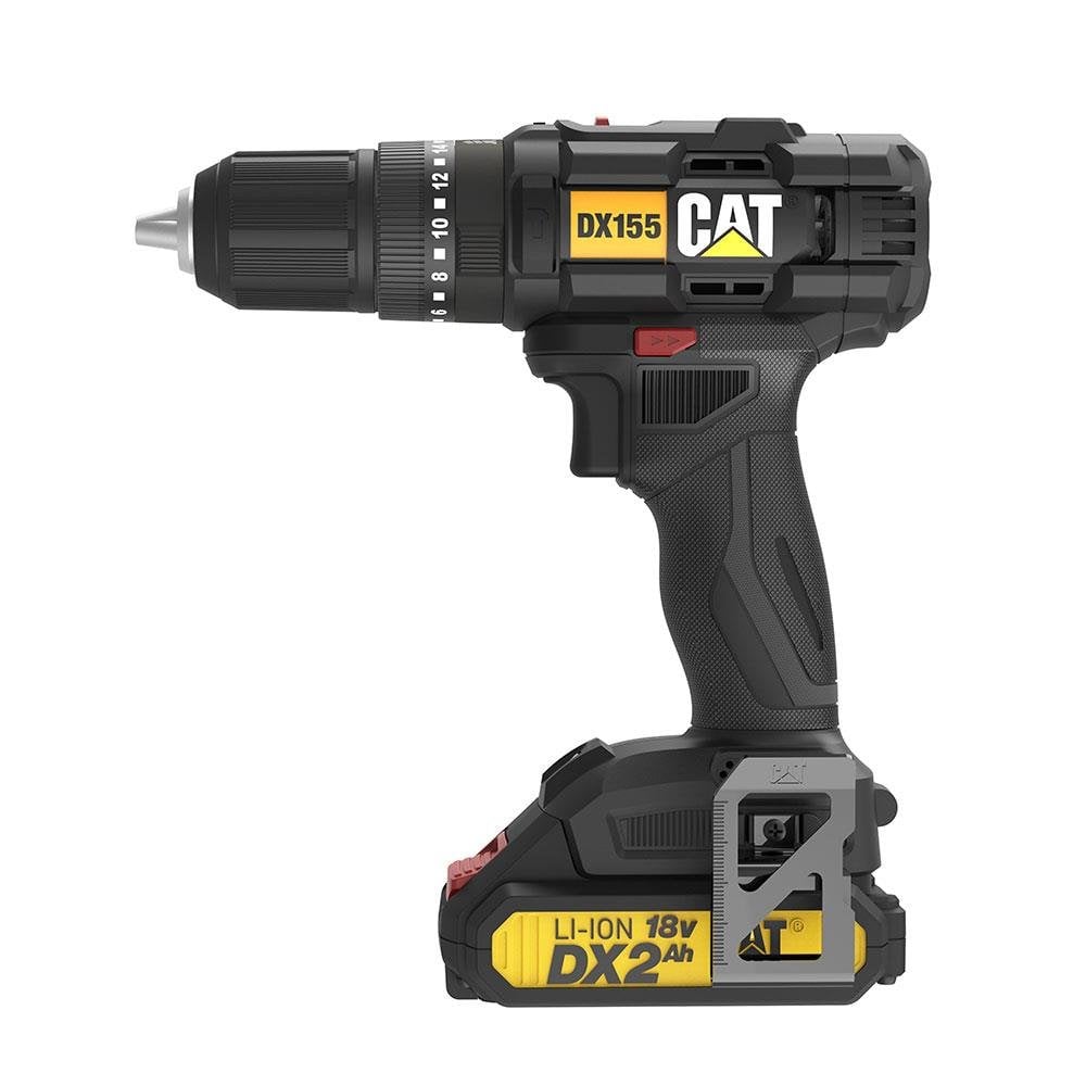 CAT DX155.1 18Volt/2.0Ah Li-ion Çift Akülü Profesyonel Şarjlı Darbeli Matkap nasıl kullanılır