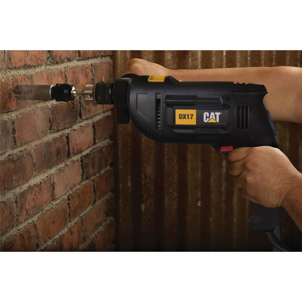 CAT DX17.1 750Watt 13mm Profesyonel Darbeli Matkap + 8 Parça Aksesuar ne işe yarar